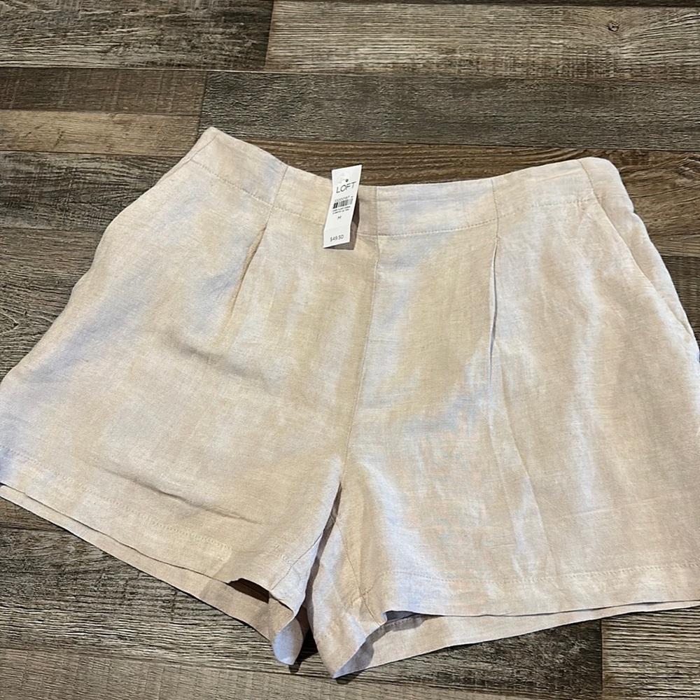 Loft size medium linen shorts